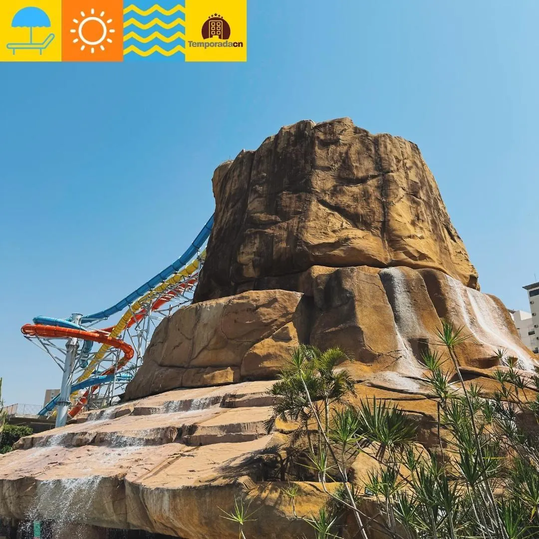 Piazza Diroma Com Acesso Ao Acqua Park - Temporada Cn Aparthotel Caldas Novas