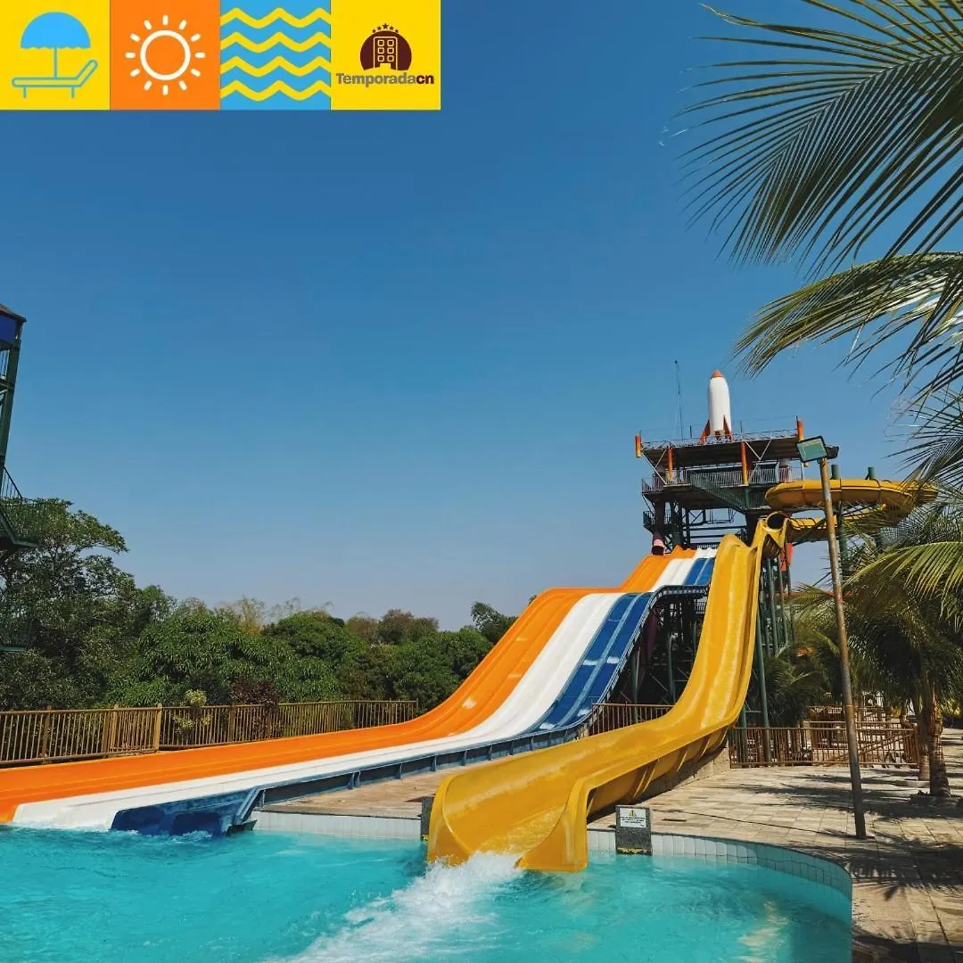 Piazza Diroma Com Acesso Ao Acqua Park - Temporada Cn Aparthotel Caldas Novas 0*,