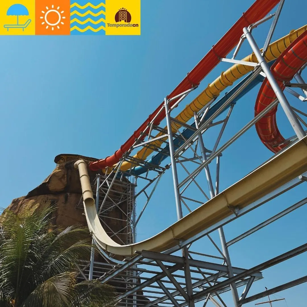 Piazza Diroma Com Acesso Ao Acqua Park - Temporada Cn Aparthotel Caldas Novas