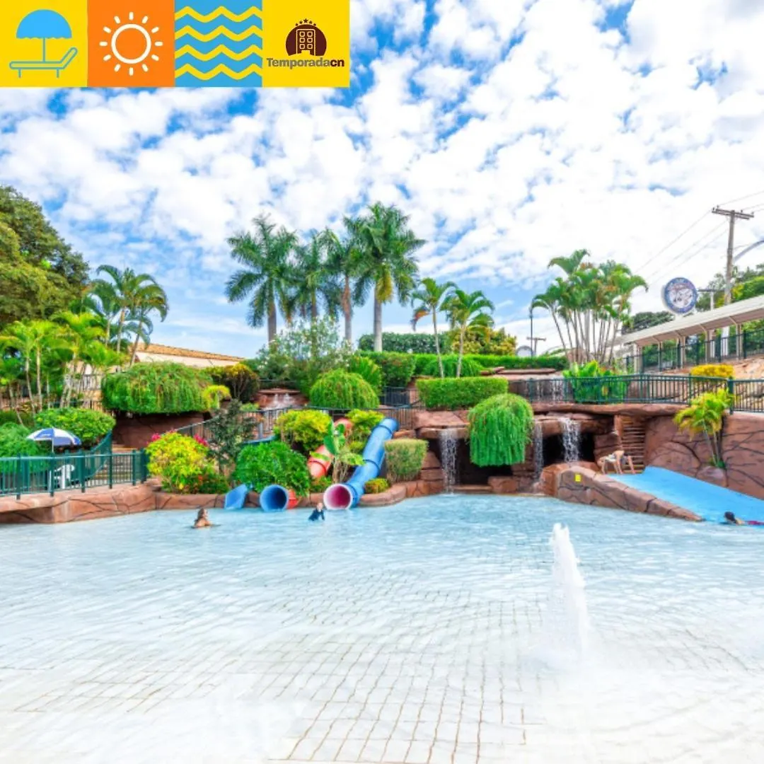 Piazza Diroma Com Acesso Ao Acqua Park - Temporada Cn Aparthotel Caldas Novas