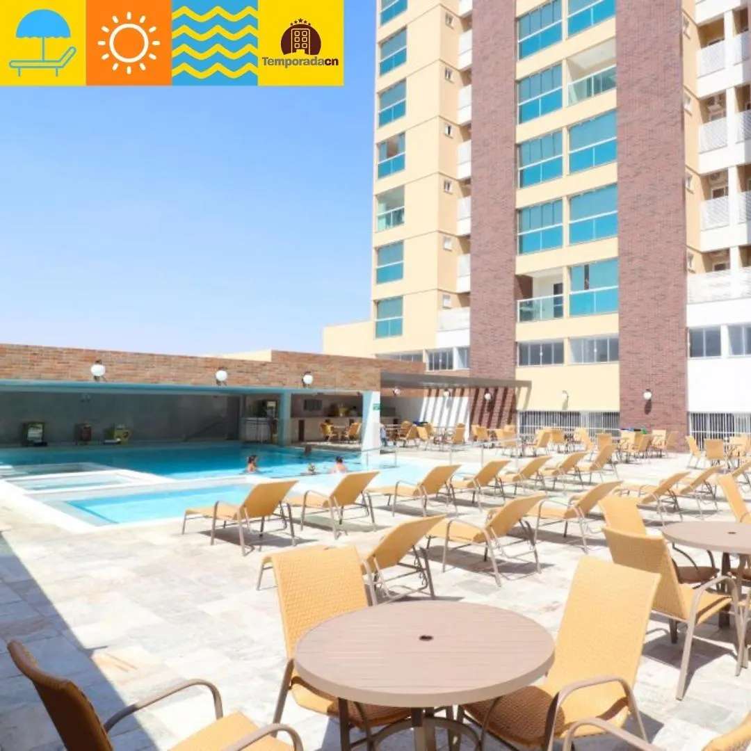 Piazza Diroma Com Acesso Ao Acqua Park - Temporada Cn Aparthotel Caldas Novas